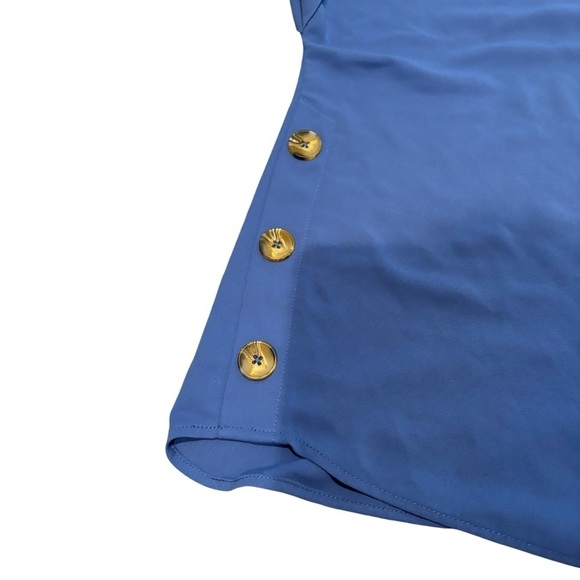 Jones New York Blue Blouse - Picture 4 of 9